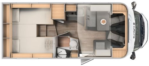 Teilintegriertes Wohnmobil Sunlight SUB T S 67 ab 52.499€**perfekte Vermietfahrzeug* Sunlight SUB T S 67 ab 52.499€**perfekte Vermietfahrzeug*- Photo 3