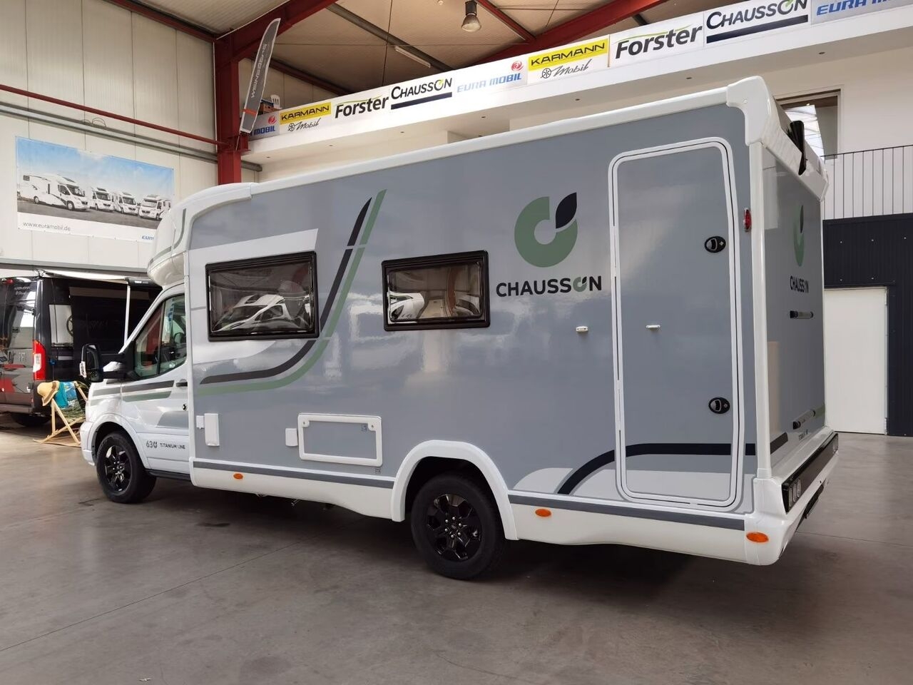 Teilintegriertes Wohnmobil Chausson 630 TITANIUM /-2027-/165PS-8G./ EINZEL-HUBBETTEN- Photo 5