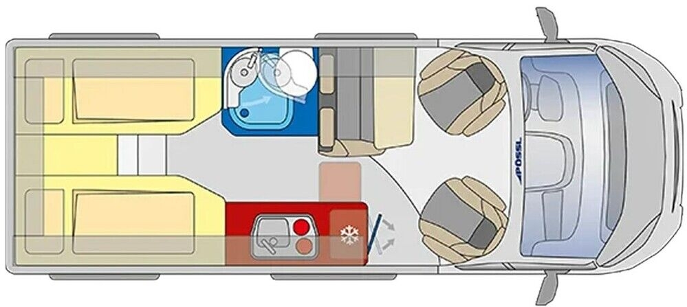Camper Van POESSL Summit 600 L Citroen Automatik / Globecar- Photo 2