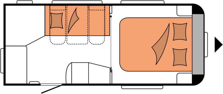 Wohnwagen DE LUXE 460 SFf DE LUXE 460 SFf- Photo 2