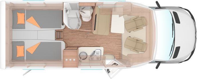Teilintegriertes Wohnmobil Weinsberg CaraCompact Suite 640 MEG EDITION [PEPPER] Licht Weinsberg CaraCompact Suite 640 MEG EDITION [PEPPER] Licht- Photo 2