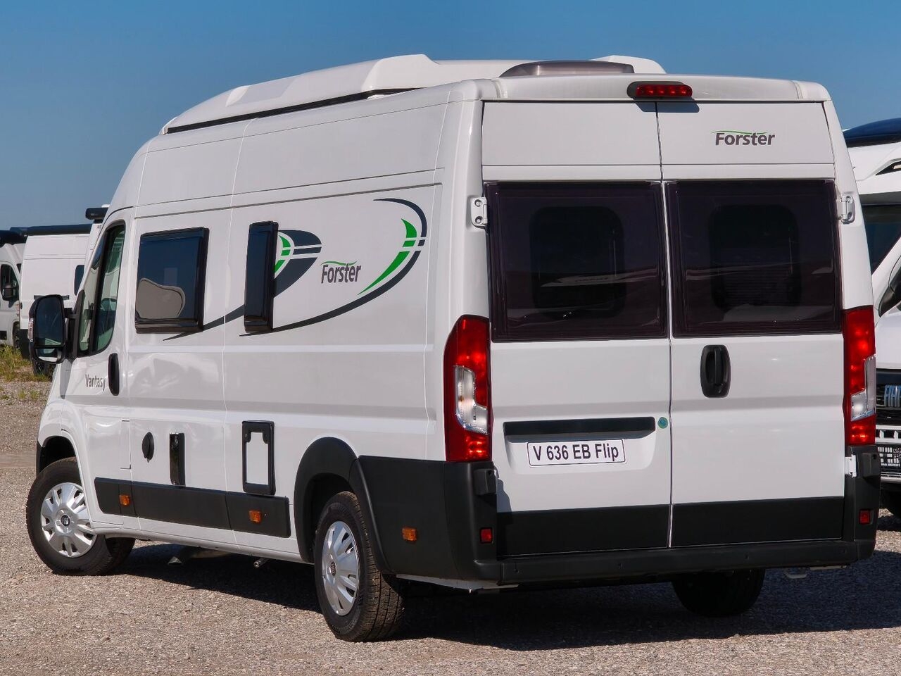 Camper Van Forster Van 636 EB Flip mit Aufstelldach und Längsbetten- Photo 5