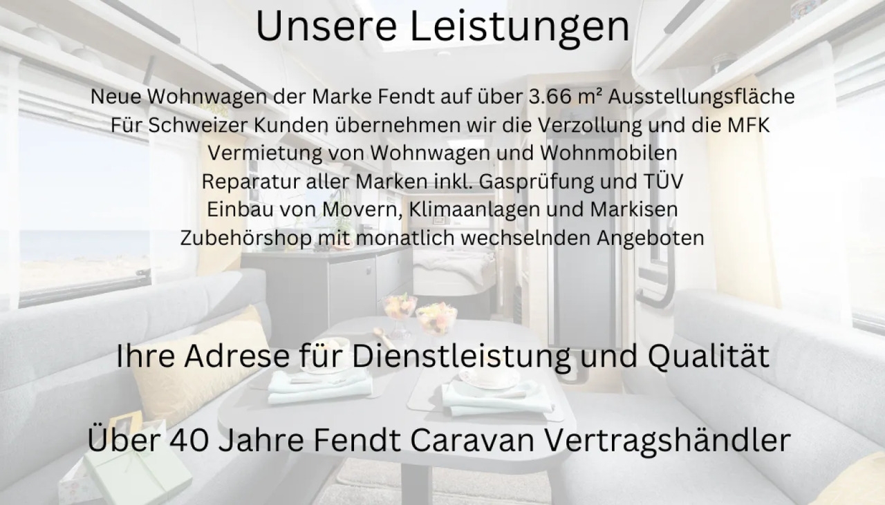 Wohnwagen Fendt Bianco Activ 465 SGE 1.800 KG, Shower-Paket, GFK Fendt Bianco Activ 465 SGE 1.800 KG, Shower-Paket, GFK- Photo 3